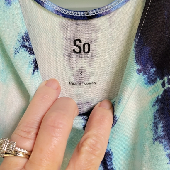 Maxi tie dye dress - Picture 2 of 3